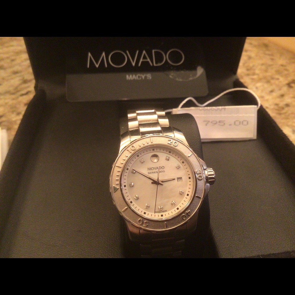 New movado  diamond dial